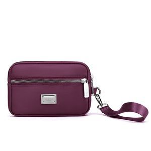 Wristlet Purse Evening Wristlet Pouch Clutch Bagï¼ˆPurpleï¼‰